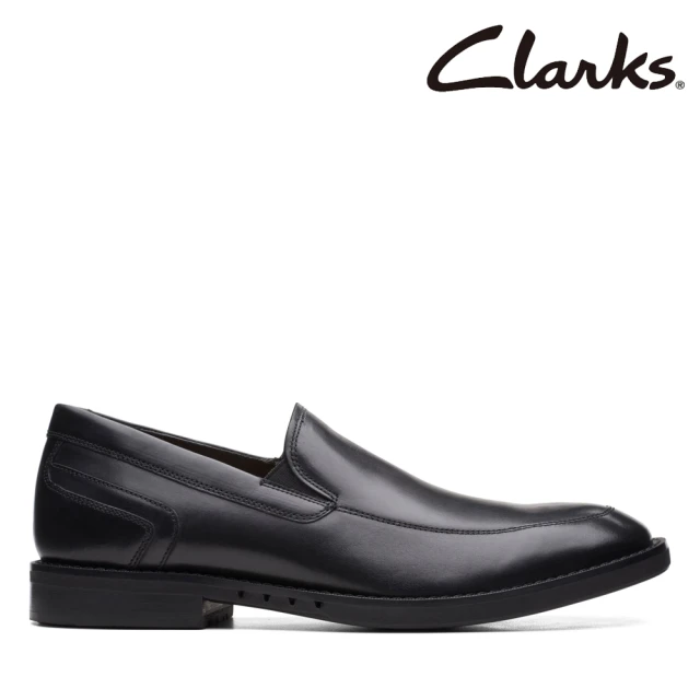 Clarks 男鞋 Un Hugh Step 寬楦設計套穿樂福鞋(CLM69021D)