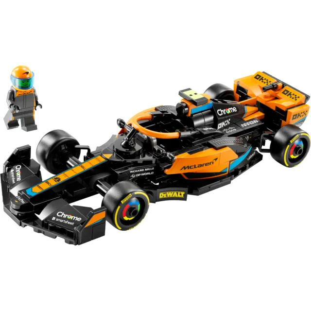 【LEGO 樂高】極速賽車系列 76919 2023 McLaren Formula 1 Race Car(麥拉倫 F1賽車 模型)