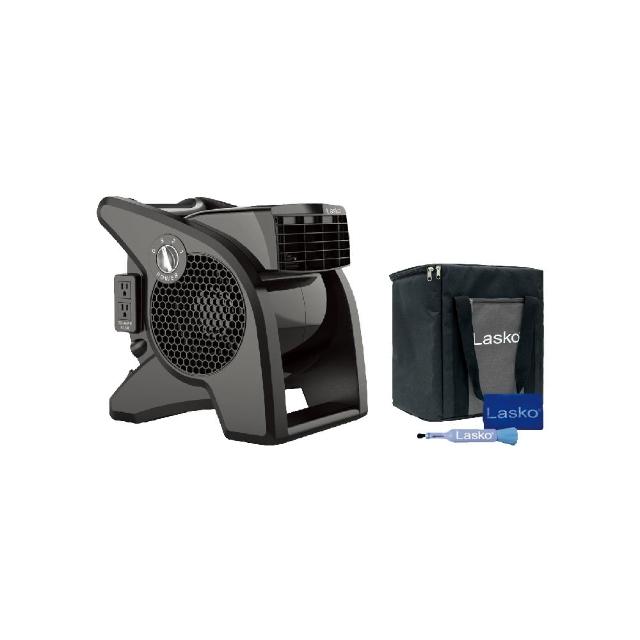 【Lasko】AirSmart 黑武士 渦輪循環風扇 U15617TW(贈原廠收納袋)
