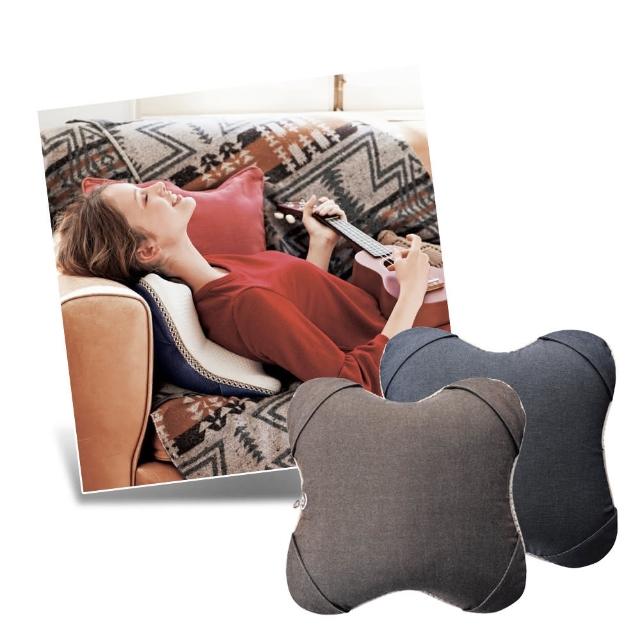 【日本ATEX官方旗艦店】Lourdes日式蝴蝶型溫熱揉捏按摩抱枕AX-HCL288(按摩枕/力道霸主/蝴蝶枕)