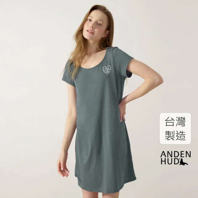 Anden Hud 連身_療癒烘焙．吸濕排汗A-Line短袖