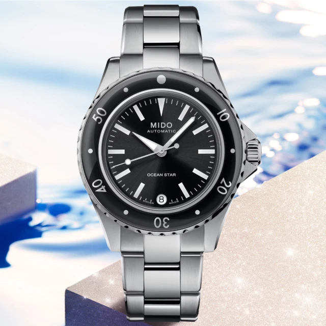 MIDO 美度 OCEAN STAR 海洋之星 60年代風格 潛水機械腕錶(M0262071105100)