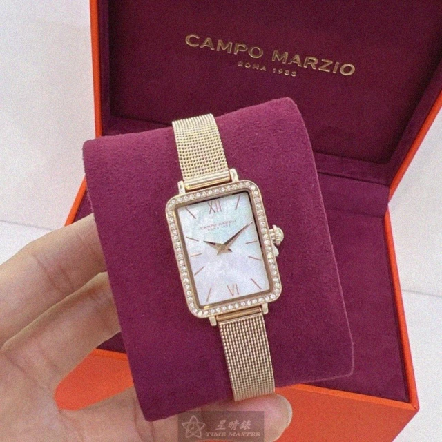CAMPO MARZIOCAMPO MARZIO CampoMarzio手錶型號CMW0007(貝母錶面玫瑰金錶殼玫瑰金色米蘭錶帶款)