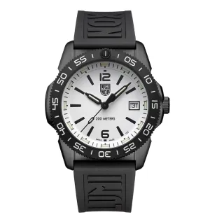 【LUMINOX 雷明時】Pacific Diver太平洋潛行者(黑色CTF橡膠帶/3127M)