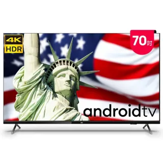 【AOC】70吋 4K Android TV連網液晶顯示器(70U6425 送桌上型安裝)