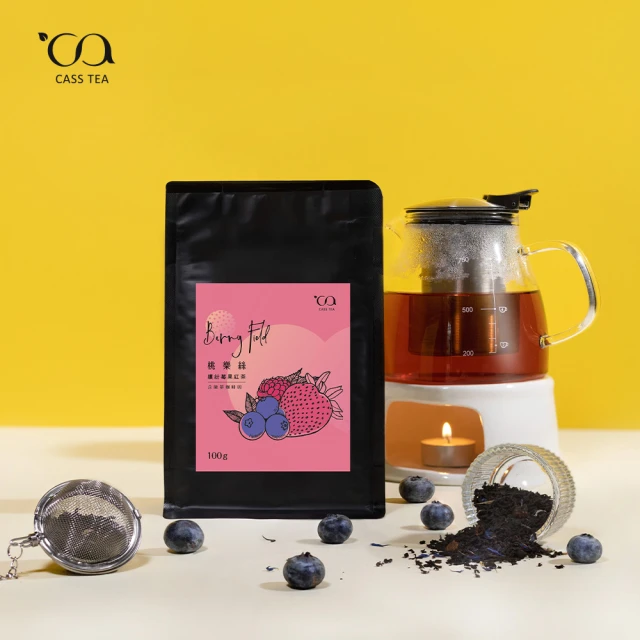 CASS TEA 中秋 玥・琥珀聯名禮盒 預購(三角立體茶包