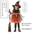 【安朵童舖】現貨角色扮演服裝兒童表演服歐美幼兒園造型禮服南瓜巫婆女巫蝙蝠連身裙(135)