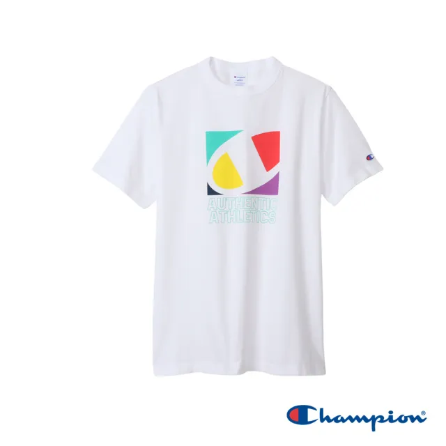 【Champion】官方直營-印花圖騰短袖T恤-男(3色)