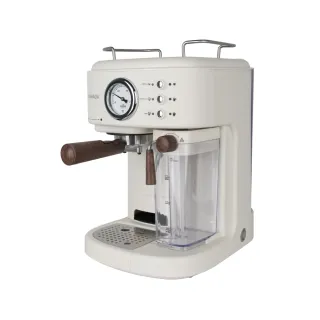 【YAMADA 山田家電】20bar高壓半自動奶泡咖啡機(YCM-20XBE1M-適用於Nespresso膠囊咖啡機)