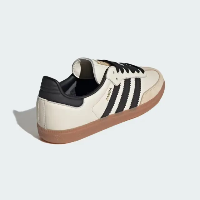 【adidas 愛迪達】SAMBA OG 運動休閒鞋(ID0478 ORIGINALS 休閒鞋 奶油色)