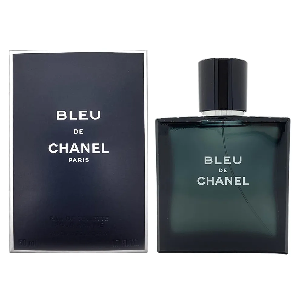 【CHANEL 香奈兒】藍色男性淡香水 50ml(平行輸入)