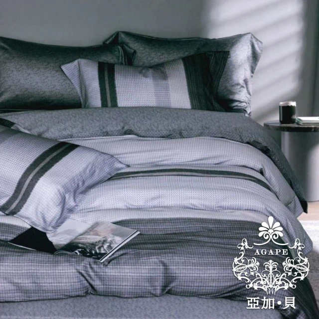 Raphael 拉斐爾 100%精梳棉四件式兩用被床包組-星