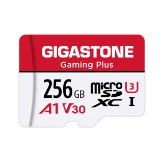 【GIGASTONE 立達】Gaming Plus microSDXC UHS-Ⅰ U3 A1V30 256GB遊戲專用記憶卡(支援Switch/GoPro)