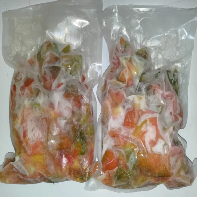 【皮果家】台灣自產冷凍番茄塊_3kg/箱(1kg*三包)