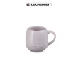 【Le Creuset】花蕾系列瓷器馬克杯320ml(柔粉紫/棉花白 二色選一)