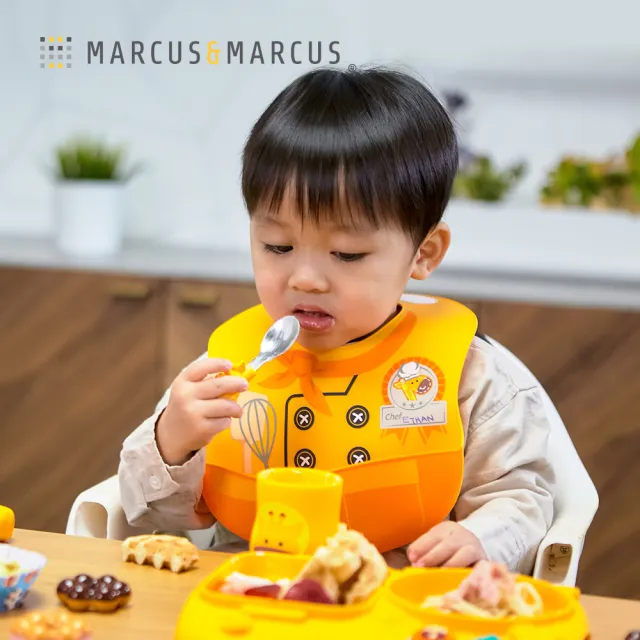 【MARCUS&MARCUS】動物樂園2合1矽膠訓練杯(多款可選)