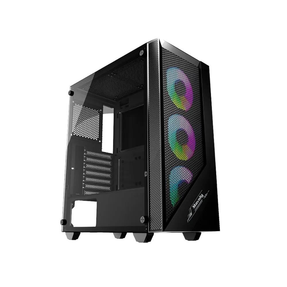 【微星平台】i5六核GeForce RTX 3050 Win11{雷海之星W}電競機(i5-12400F/H610/16G/512G)