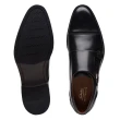 【Clarks】男鞋 Craft Arlo Monk 橫飾雙釦孟克紳士鞋 皮鞋(CLM72451D)