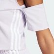 【adidas 官方旗艦】DANCE 短版短袖上衣 吸濕排汗  女 IS0884