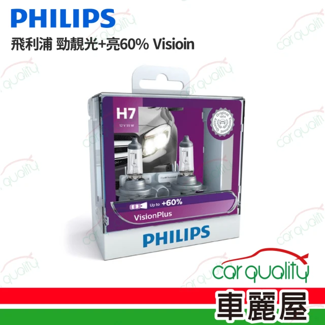 Philips 飛利浦 頭燈 勁靚光 +60% H1(車麗屋)