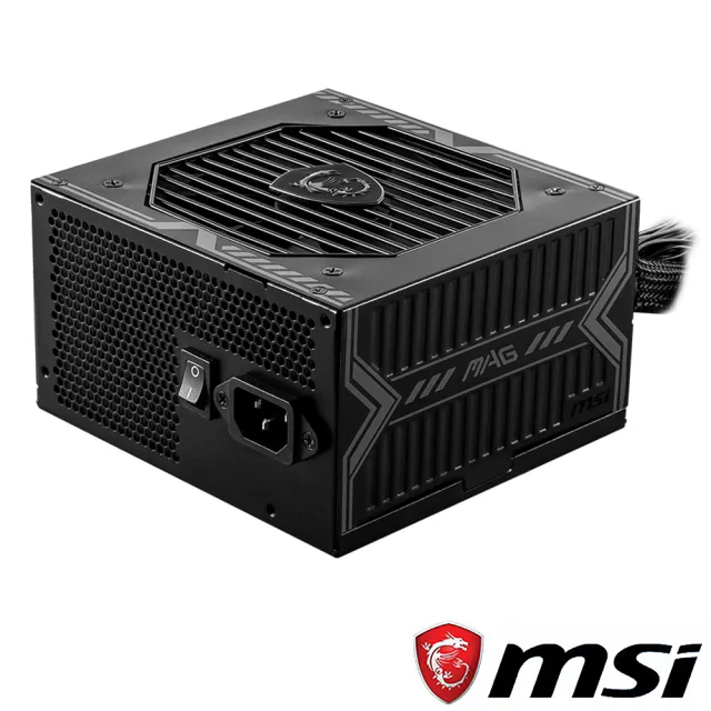 【MSI 微星】MAG A550BN 80 PLUS 550W銅牌認證電源供應器