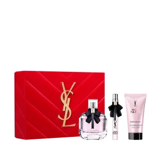 【YSL】官方直營 2024情人節限量慾望巴黎香氛禮盒(慾望巴黎淡香精90ml+淡香精10ml+身體乳)