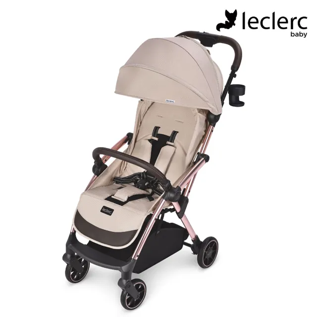 【LeclercBaby 官方直營】極輕量自動秒摺嬰兒手推車INF系列(5色／可登機)