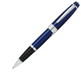 【CROSS】Bailey貝禮系列藍亮漆鋼珠筆 免費刻字(原廠正貨)