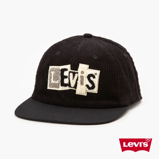 【LEVIS 官方旗艦】Skateboarding™滑板系列 男女同款 LOGO布章 滑板帽 人氣新品 D7961-0001