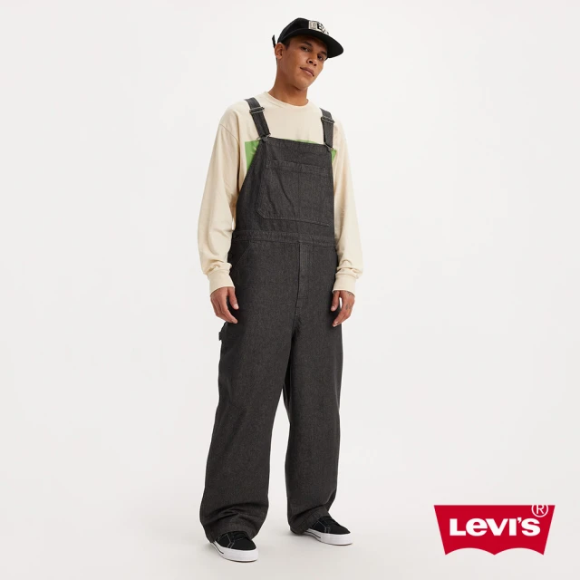 LEVIS Skateboarding™滑板系列 男款 寬鬆吊帶褲 人氣新品 A2092-0004