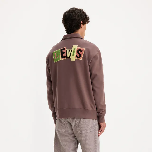 【LEVIS 官方旗艦】Skateboarding滑板系列 男款 開襟拉鍊罩衫 人氣新品 A1012-0008