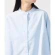 【plain-me】OOPLM 鬆身側開衩短袖襯衫 OPM3309-241(女款 共3色 襯衫 休閒短袖上衣)