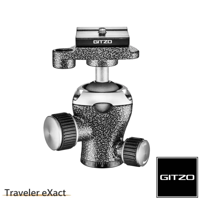 【gitzo 捷信】Traveler eXact 碳纖維三腳架雲台套組 1號5節 旅行家系列 GK1555T-82TQD(公司貨)