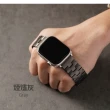 【ALL TIME 完全計時】Apple watch Series 9/8/7/6/5/4/3/2/1/SE/Ultra沛納海半圓切鈦錶帶(輕巧鈦)