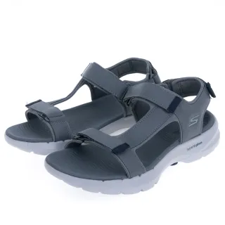 【SKECHERS】男鞋 健走系列涼拖鞋 GO WALK 6 SANDAL(229126GYNV)