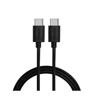 【MAXIA】Type C to C 120cm 快充數據線-黑(MQC-220)