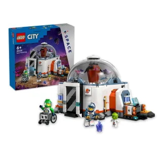 【LEGO 樂高】城市系列 60439 太空科學實驗室(太空玩具 STEM科學教育 禮物)