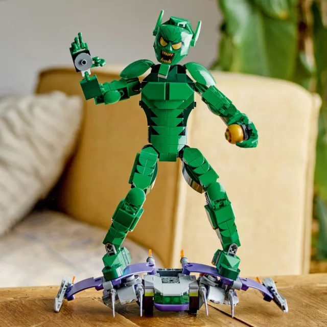 【LEGO 樂高】Marvel超級英雄系列 76284 綠惡魔機甲(Green Goblin Construction Figure 漫威 禮物)