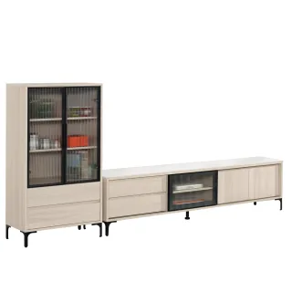 【H&D 東稻家居】岩板L櫃8.9尺(TCM-09172)