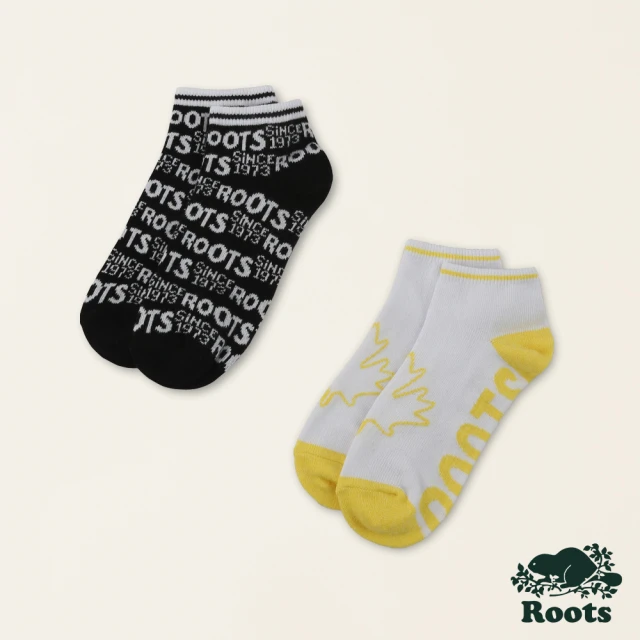 【Roots】Roots 配件- WESTMOUNT船襪-2入組(黑色)