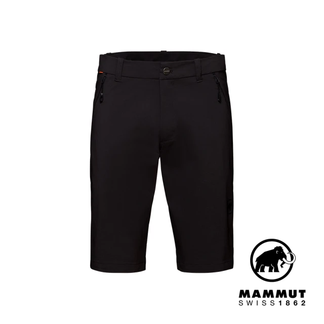 Mammut 長毛象 Hiking Shorts Men 輕量彈性健行短褲 黑色 男款 #1023-00121