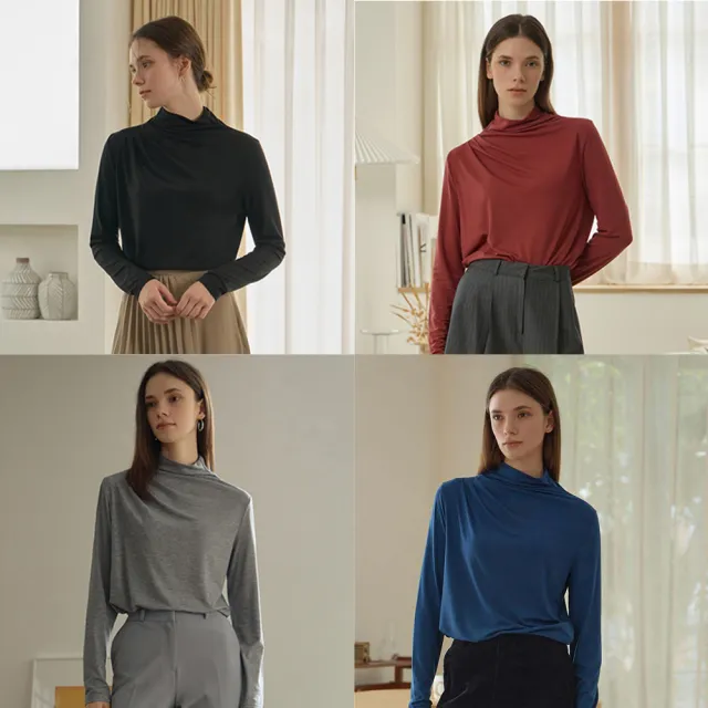 斷碼福利TENUP莫代爾寬鬆上衣4件(U)