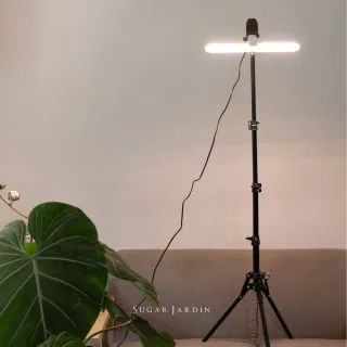 【微糖花植間】SJ飛行船植物燈-加高燈架組(全光譜植物燈/植物生長燈/植物成長燈)