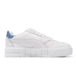 【PUMA】休閒鞋 Cali Court Lth Wns 女鞋 白 禪藍色 低筒 小白鞋(393802-11)