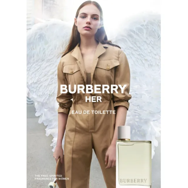 【BURBERRY 巴寶莉】Her 晨曦之翼女性淡香水100ml(專櫃公司貨)