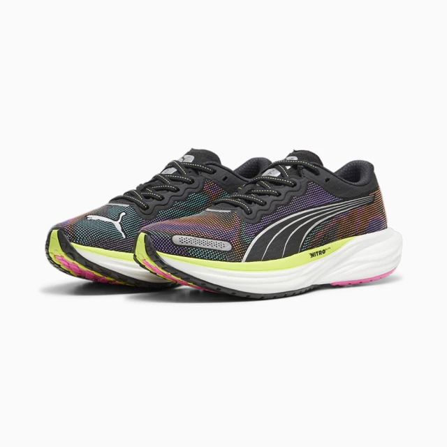 PUMA 慢跑鞋 女鞋 運動鞋 緩震 Deviate Nit