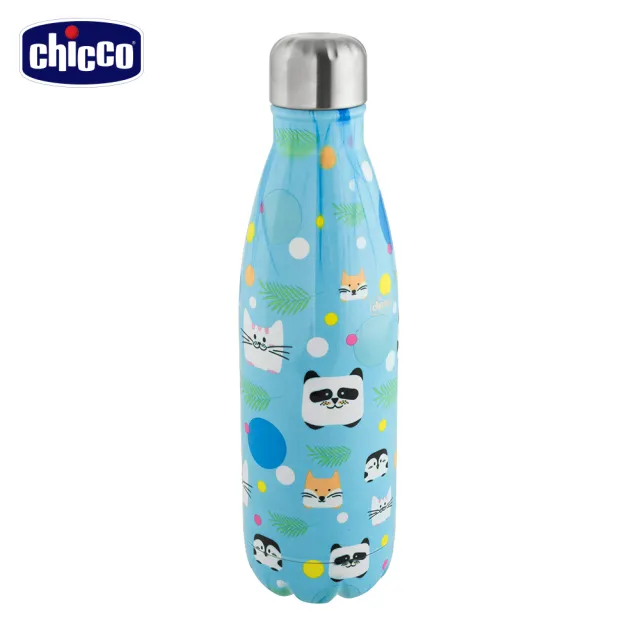 【Chicco 官方直營】不鏽鋼保溫瓶500ml(保溫可達6h)