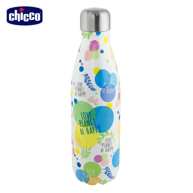 【Chicco 官方直營】不鏽鋼保溫瓶500ml(保溫可達6h)