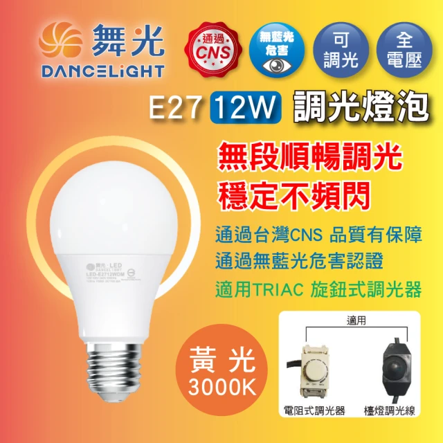 DanceLight 舞光 4入組 LED 6W 白光 自然