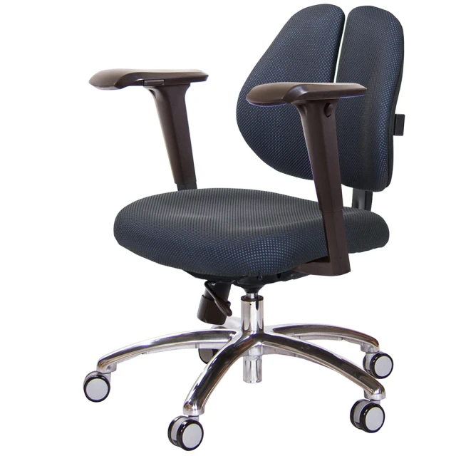 GXG 吉加吉 低雙背 工學椅 鋁腳/4D升降扶手(TW-2
